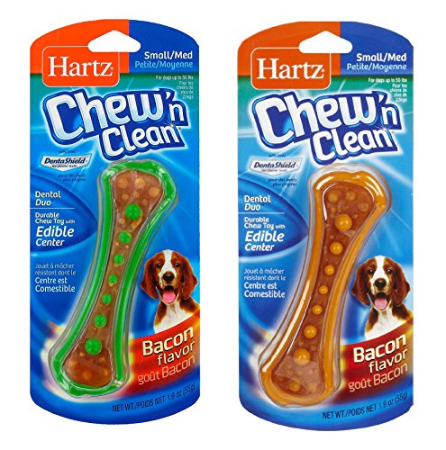 Hartz Chew N' Clean Dental Duo Toy Large Size - Set of Two Hartz Chew N' Clean Dental Duo Toy Large Size - Set of Two