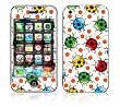 Ladybugs Decorative Skin Cover Decal Sticker for Apple 3G iPhone / iPhone 3GS 3G S