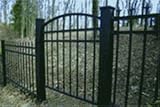 EverIron Black Vinyl Gate