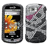 Sparkling Black Skull with Pink Eye Patch Full Diamond Rhinestone Snap on H ....