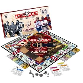 Monopoly Montreal Canadiens Monopoly Game by Monopoly