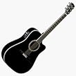 AD60SC Acoustic Electric Guitar Black