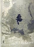 1855 MAP RUSSIA EMPIRE EUROPE EXPLANATION BOUNDARY