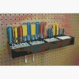 LeHigh Crawford 4 Bin Pegboard Tool and Parts Tray #PT16