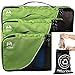 Florious 4-Piece Packing Cubes Laundry Bag Value Set for Eco Friendly Travel