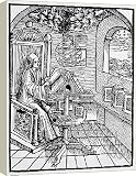 Box Canvas Print of 16TH CENTURY ASTRONOMER from Mary Evans