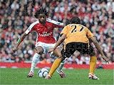 Jigsaw of Alex Song (Arsenal) Michael Mancienne (Wolves). Arsenal 1 0 Wolverhampton... from Arsenal FC