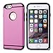 iPhone 6 Case, iPhone 6S Case, CHTech Fashion Double Layer Heavy Duty Protection Scratch Proof Armor Case for Apple Case Cover for Apple iPhone 6/6S [Rose]