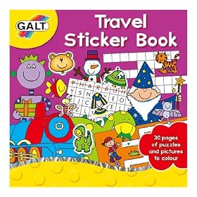 Galt Toys Travel Sticker Book