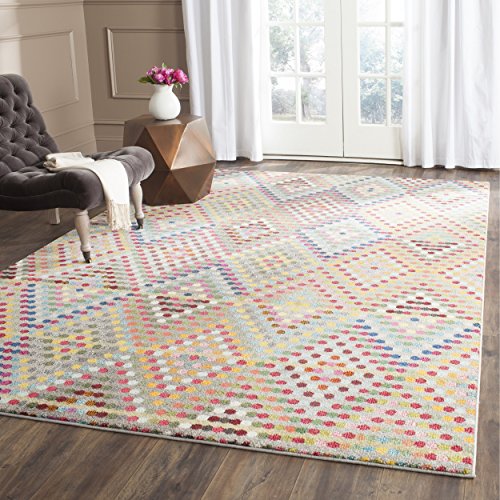 Funky Area Rug with Dots Bring Pattern and Fun Into the Room Funk