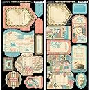 Graphic 45 Come Away with Me Tags and Pockets Paper Crafting Pad