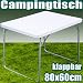 Klapptisch Campingtisch 80x60x70 cm