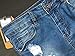 Ybenlow Womens High Waist Ripped Jeans Shorts with Stretch