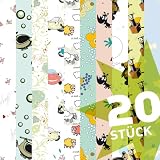 Produkt-Bild: Mixed-Bundle Geschenkpapier - 20 Bogen, 10 Motive