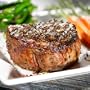 8 (5 oz) Meyer Natural Angus Prime Filet Mignon Steaks