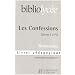 Bibliolycee - les Confessions, J-J Rousseau - Livret Pedagogique