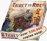 Family Board Games Ticket to Ride RAILROAD TRAIN