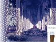 2' x 8' Cool White LED Christmas Net Style Tree Trunk Wrap Lights - Brown Wire