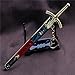 Anime Fate Stay Night Saber's Sword Cosplay Keychain Pendant Key Rings