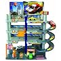Taiwan Powco 212703 - City-Garage mit 4 Autos und Auto-Lift, Tankstelle, Waschanlage und 3 Parkdecks
