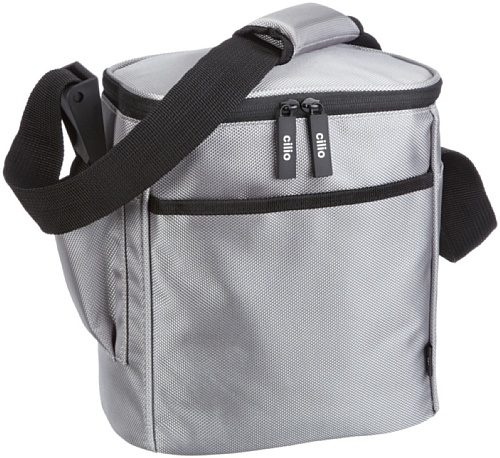 Cilio 106206 Isoliertasche Dolomiti 6 liter, silber