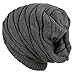 ANGELA & WILLIAM Women's Casual Knit Multi Purpose Winter Thick Warm Slouchy Headwrap Beanie Cap Hat
