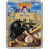 Pittsburgh Pirates MLB Woven Tapestry Throw (Home Field Advantage) (48x60)