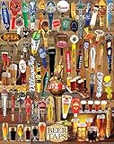 White Mountain Puzzles Beer Taps - 1000 Piece Jigsaw Puzzle