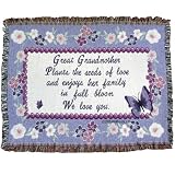 Great Grandmother Sofa Throw Blanket - Gift for Great Grandma - Made in USA