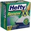 Hefty Renew Tall Kitchen Bags, 13 Gallon, 45-Count Boxes (Pack of 6)