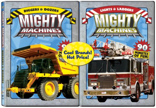 CD-Charts  DVD : Mighty Machines 2 pack: Diggers & Dozers/Lights & Ladders