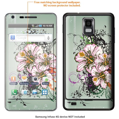 Protective Decal Skin STICKER for AT&T Samsung Infuse 4G case cover Infuse-426