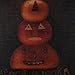 LINKWELL 45x45cm Halloween All Hallows' Eve Lantern Burlap Cushion Covers Pillow Cases
