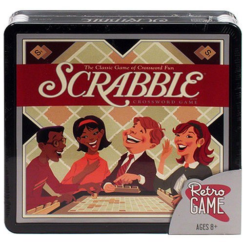 Hasbro Scrabble Crossword Retro Game