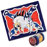 Rebel Flag Eagle Fleece Blanket
