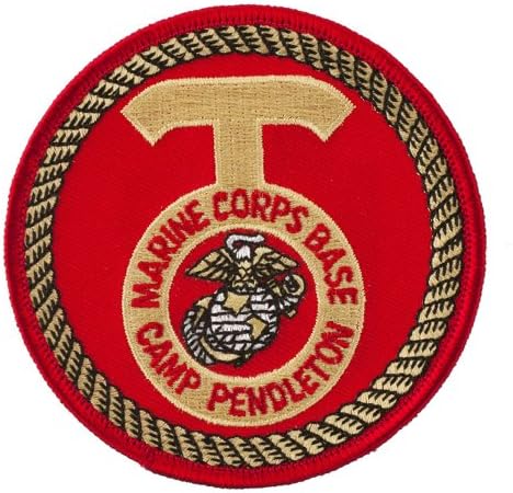 Assorted Marine Corps. Patches - M.C. Base Camp Pendleton OSFM