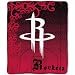 Houston Rockets Royal Plusch Raschel 50x60 Throw Blanket - NBA Basketball Image