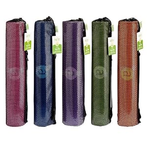 Best Price Agile Fitness Yoga Mat in Shoulder Carry Mesh Bag