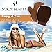 ScionBeauty Premium Improved Self Tanning Mitt Set - Applicator Mitt, Exfoliating Mitt and Facial Mitt - New Improved Double Sided Body Applicator Glove with a Thumb