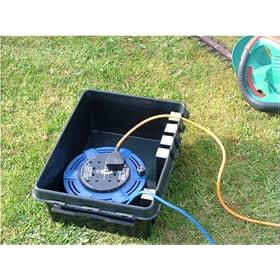 Weatherproof box - IP55 outdoor electricity connection box for plugs and transformers