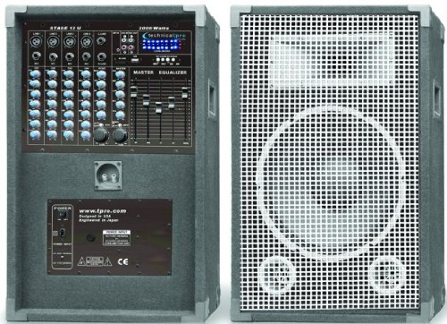 Tech Pro Powered PA STAGE System 12 Cabs Tech Pro Powered PA STAGE System 12 Cabs