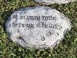 Staying together for the cats Garden Stone