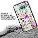 Galaxy S6 Edge Plus case , E LV Samsung Galaxy S6 Edge Plus Hybrid Armor Protection Defender Case Cover for Samsung Galaxy S6 Edge Plus - [FLOWER]