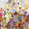Davis Garden of Honesty Canvas Giclee - 30x30"