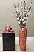 Shopping The Globe Tall Mango Wood Floor Vase, 25 Inch - Oak