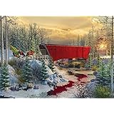 MasterPieces Crossing Cedar Creek EZ-Grip Jigsaw Puzzle, 1000-Piece