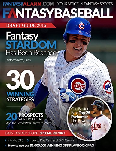 Fantasy Alarm 2016 MLB Draft Guide: Presented