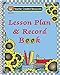 Lesson Plan and Record Book