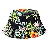 Generic レディース 日光予防バケツ形帽子 D パターン