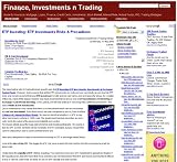 Finance, Investments n Trading